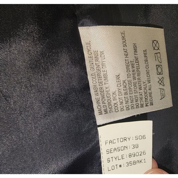 Vintage 90s The North Face Gore-Tex Yellow Grey Ski Jacket Women's Sz M EUC - Picture 10 of 11